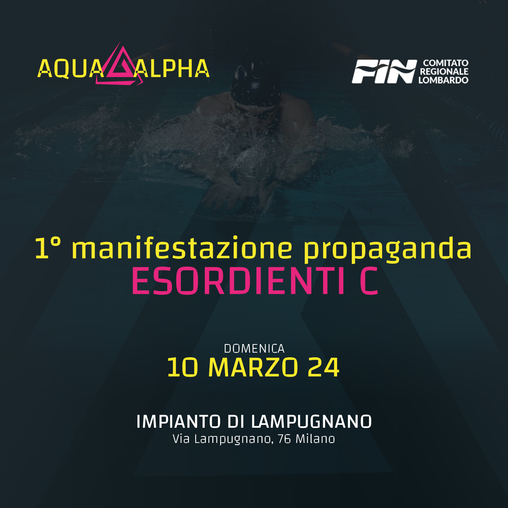 AquaAlpha_1^ manifestazione provinciale Esordienti C_cover